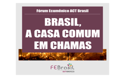 Brasil – A Casa Comum em Chamas