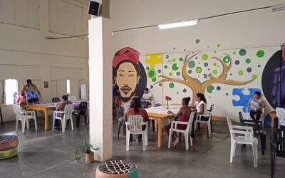 Centro Gaspar Garcia realiza atividade com mulheres catadoras sobre cuidado no trabalho e saúde emocional