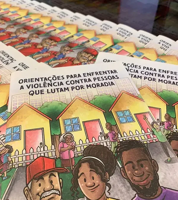 Centro Gaspar Garcia lança cartilha com orientações para quem luta por moradia